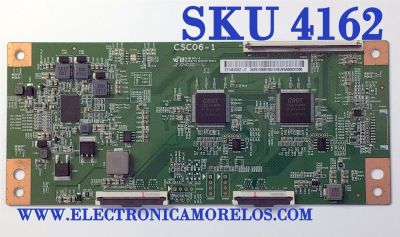 T-CON PARA TV TCL / NUMERO DE PARTE 34291100BY / CSC06-1 / ST7461D02-C / 34291100BY0A11 / 34.29110.0BY / PANEL'S LVU750NDHL CD9W06 V1 / LVU750NDHL CD9W04 V1 / DISPLAY ST7461D02-D VER.2.1 / MODELOS 75R635 / 75R646